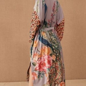 Peacock Boho Robe